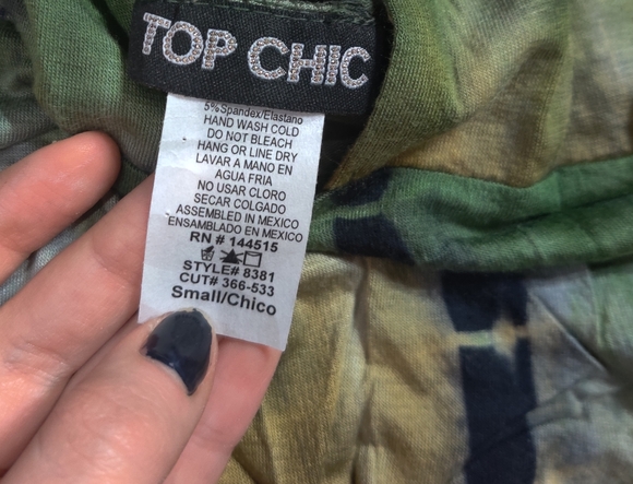 Olive the dye body suit. NWT!! - Picture 6 of 6